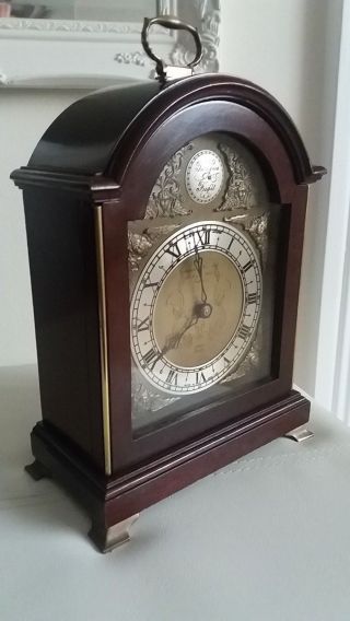 Quality Elliott Of London Mantle Clock.  Retailed By " Garrard & Co Ltd London "