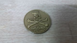 RARE Vintage US Navy USS FLORIDA SSBN - 728 SUBMARINE Challenge Coin Military 4