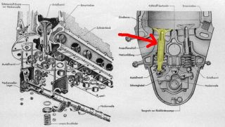 WW2 German Luftwaffe Daimler - Benz DB605 Exhaust Valve - Me109 Me110 - RARE 5