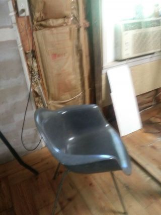 Herman Miller Shell Arm Chair Mid Century Modern Fiberglass