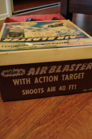 WHAM - O AIR BLASTER 1960 ' S RAY GUN TARGET AIR BLAST RARE WHAMO WAMO 11