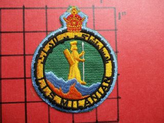 Patch Imperial Iranian Navy Ship Milanian Lost In Battle Ex Usn Pf - 105