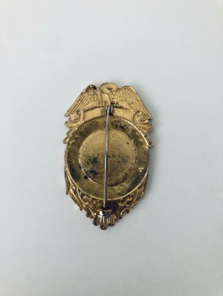 Vintage U.  S.  Marine Corps Military Police Badge,  2.  5 Inches Length 2
