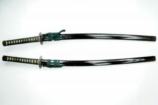 Japanese 87.  7cm Katana Sword WAZAMONO 