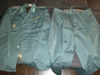 Complete Early East German Police Service Uniform