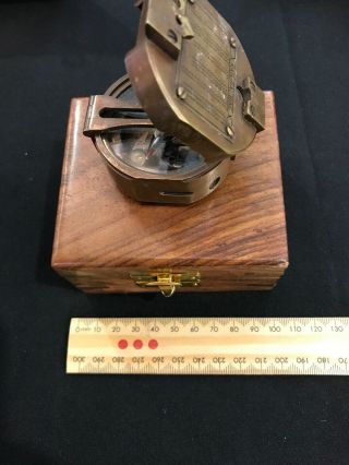 Solid Brass Collectable Engineer Compass