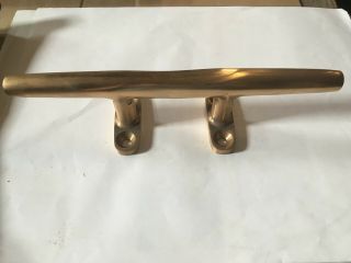 15 " Hollow Bronze Boat Cleat -,  Never Been