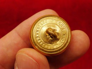 RARE UNITED CONFEDERATE VETERANS COAT BUTTON CA.  1890 - 1910 6