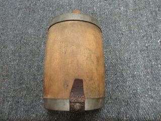 WWI ITALIAN ARMY MODEL 1907 WOODEN CANTEEN - - RARE 2