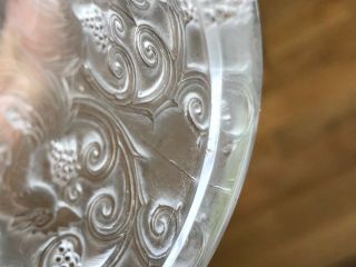 early antique Rene Lalique Vase c1928 signed RARE 