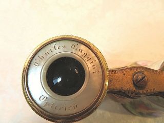 VERY RARE 19th c.  Opera Glasses,  Binoculars - Sevres Style French Enamel Figural 7