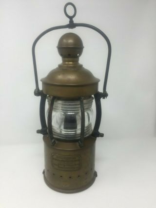 Antique Lighthouse Fresnel Lens Barbier Benard & Turenne Lantern
