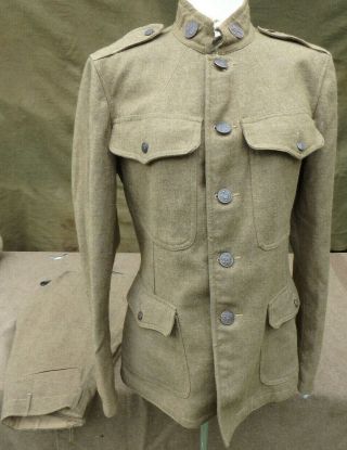 Wwi Uniform With Pants Still Tagged Near