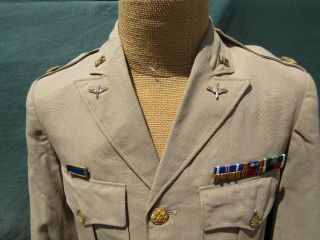 WWII Named 20th Air Force AAF Dress Tunic Insignia 2