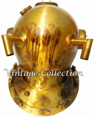 Boston Brass Diving Helmet / 3D Models Antique Diving Helmet 3D model / U.  S.  Nav 4