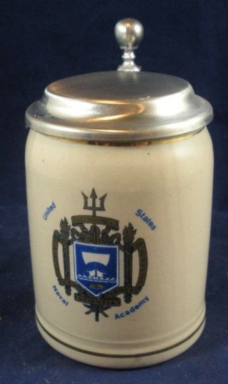 Vintage U.  S.  Naval Academy Mug Cup Naval Crest Made From Kamp And Ferdinand