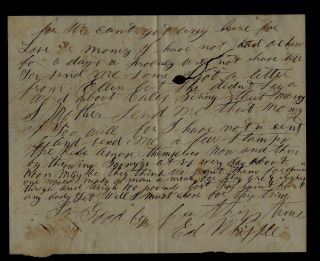 111th Pennsylvania Infantry CIVIL WAR LETTER - Battle Lookout Mountain Tennessee 2