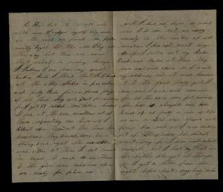 111th Pennsylvania Infantry CIVIL WAR LETTER - Lost hat in Battle,  Indiana girls 3