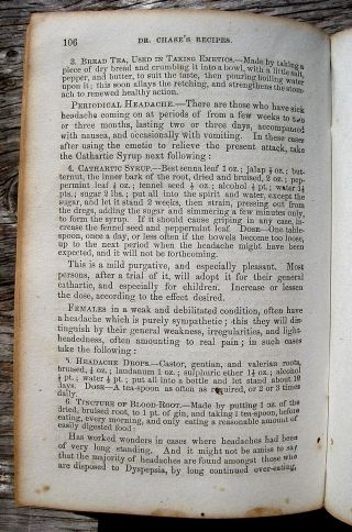 Civil War Antique Cookbook Farm Home Recipes Herbal Medical Bees Pioneer Beer 11