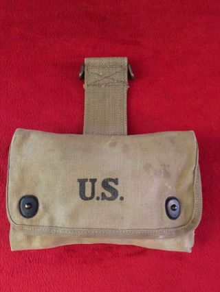 Ww1 Us Squad Leader Pouch Documents Maps 1917