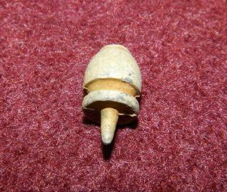 2 RARE Excavated Civil War Deane & Adams Dust Bin Bullets 36 Tranter & 44 Round 2