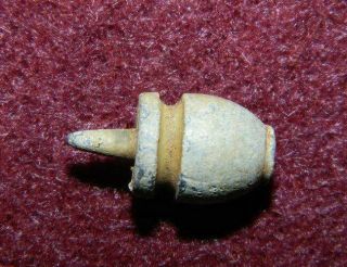 2 RARE Excavated Civil War Deane & Adams Dust Bin Bullets 36 Tranter & 44 Round 4