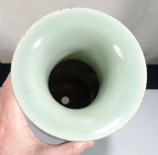 Chinese Celadon Glazed Famille Rose Porcelain Vase - 55765 10