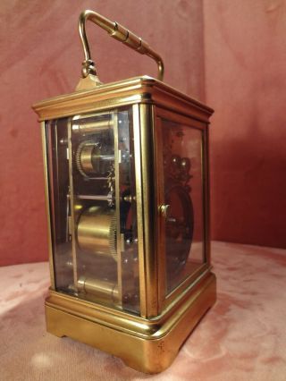 French Grande Sonnerie Carraige Clock Drocort Paris,  FNT 3