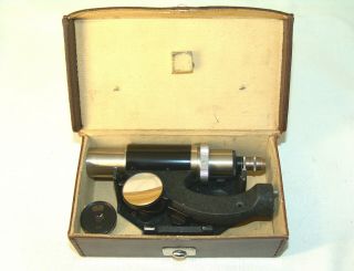 Old Rare Antique Portable Microscope Winkel - Zeiss Gottingen,  Germany