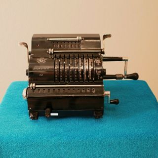 Brunsviga M III Rare Mechanical Calculator 1925 1927 3