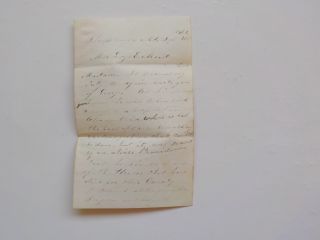 Civil War Letter 1862 1st U.  S.  Sharpshooters Battle Antietam Sharpsburg Maryland