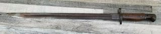 Wwi British Enfield Bayonet 1907