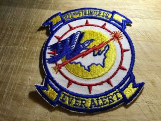 Circa 1955 Us Air Force Patch - 322nd Fighter Interceptor Squadron - Usaf