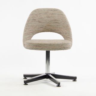 Brand Knoll Studio Eero Saarinen Executive Armless Chair Fixed Base