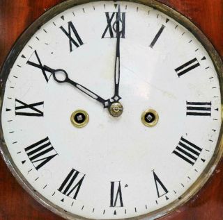 Antique English Regency 8 Day Twin Fusee Bell Striking Caddie Top Bracket Clock 9