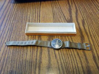 Vintage Waltham Military Wrist Compass In 1950 