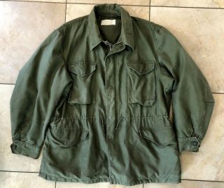 1959 Dated M1951 Us Army Field Jacket Size Large Regular Vietnam Fits Like Xl