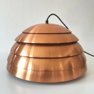 XL Mid Century Modern BEEHIVE Pendant Lamp by HANS - AGNE JAKOBSSON | ∅45 cm 11
