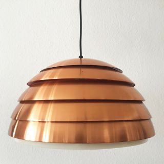 Xl Mid Century Modern Beehive Pendant Lamp By Hans - Agne Jakobsson | ∅45 Cm