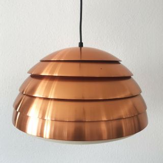 XL Mid Century Modern BEEHIVE Pendant Lamp by HANS - AGNE JAKOBSSON | ∅45 cm 3