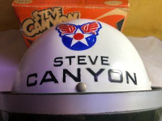 1959 Ideal Steve Canyon Jet Helmet Vintage Toy with Box 5
