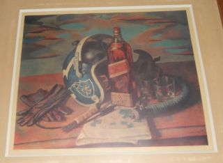 1959 Usaf 10th Fighter Bomber Squadron Flight Helmet Painting Print