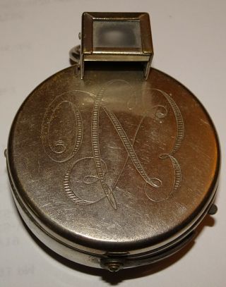 Expo Pocket Watch Camera,  Circa 1910.  w/ Viewfinder 4
