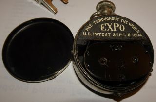 Expo Pocket Watch Camera,  Circa 1910.  w/ Viewfinder 6