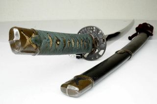 Japanese Tachi Wakizashi Sword Hisamichi久道 420yr Antique Samurai Katana Nihonto