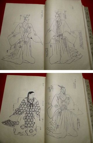 2 - 30 Japanese Sword Dress FUKU Hand - writing manuscript pictures Book 8
