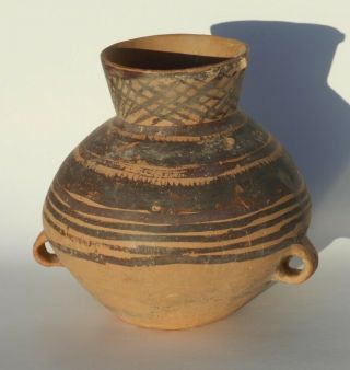 Chinese Neolithic Majiayao Yangshao Culture,  Machang c.  2300 - 2000 BC Large Jar 4