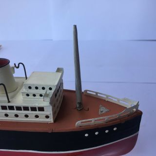 S177 For Märklin Fleischmann passenger ship 1930 - 1950 Vintage Metal sheet Boat 5