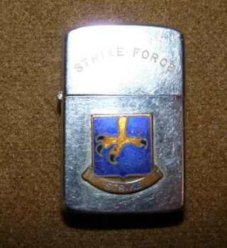 Us Army 1st Airborne Battle Group (abg) 502nd Infantry 1959 Vulcan Lighter