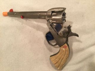 Vintage Kilgore cast iron Long Tom cap gun 2